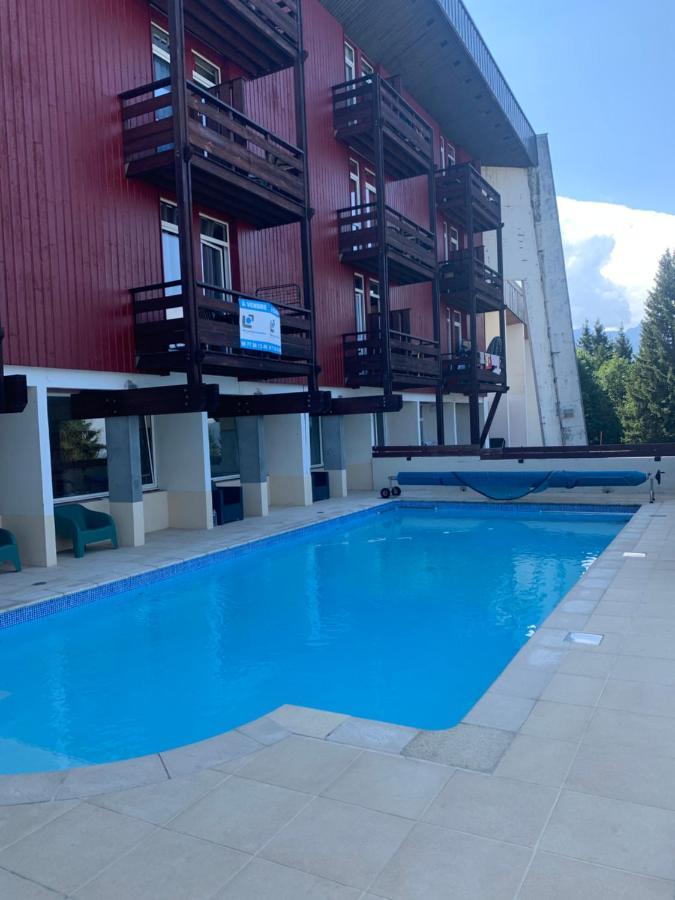 Ski-To-Door Apartment Au Collet D'Allevard Exterior foto